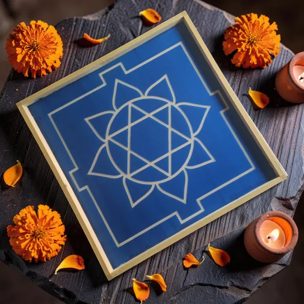 Ganesh_Mandal___Yantra_Rangoli_Design_Stencil_Wooden_Frame_pack_of_1_piece