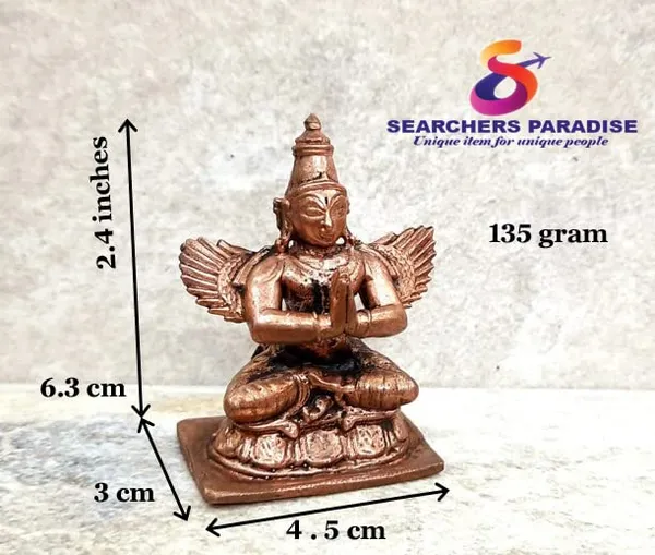 Copper_Idolsby,_6.3_Cm,_Handmade_Garudar_135G,_Patina_Antique_Finish,_Pack_Of_1_Piece