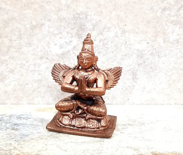 Copper_Idolsby,_6.3_Cm,_Handmade_Garudar_135G,_Patina_Antique_Finish,_Pack_Of_1_Piece