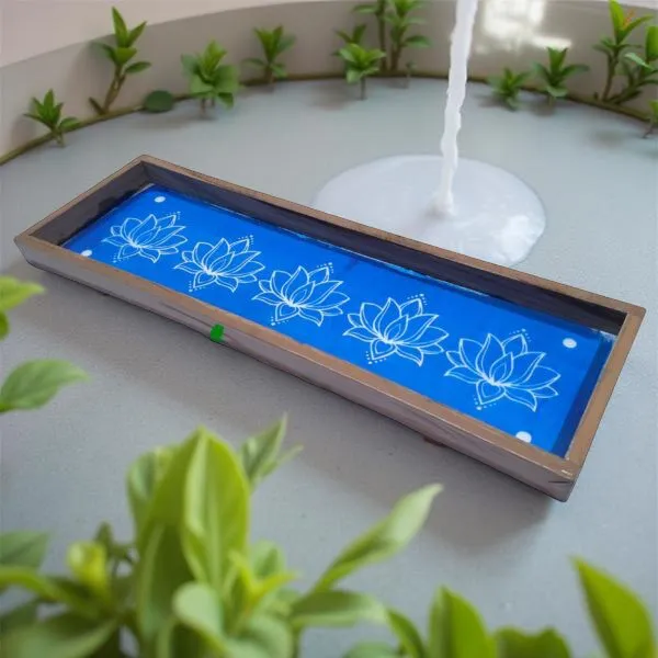 Searchers_Paradise_Lotus_Border_Rangoli_Wooden__Stencil_17x5_Inches_Pack_of_1_Piece