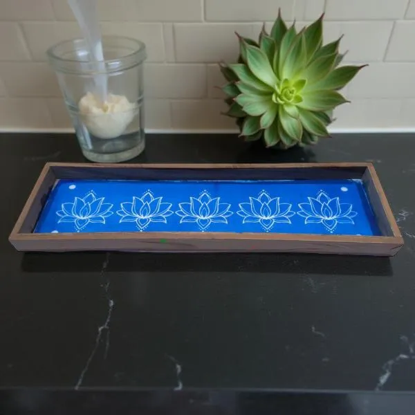 Searchers_Paradise_Lotus_Border_Rangoli_Wooden__Stencil_17x5_Inches_Pack_of_1_Piece