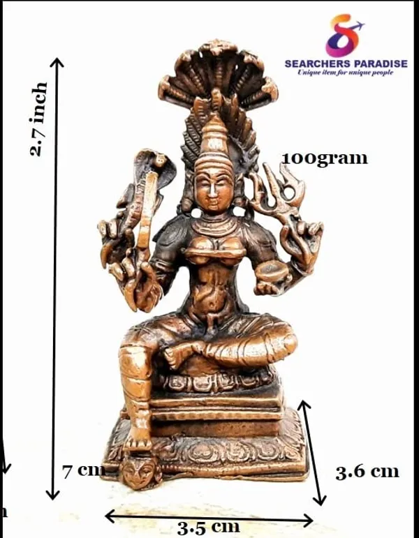 Brownish-Orange_Copper_Idols_India,_2.7_Inches,_Handmade_Mariyamman_Idol_With,_100G,_Patina_Antique_Finish,_Pack_Of_1_Piece