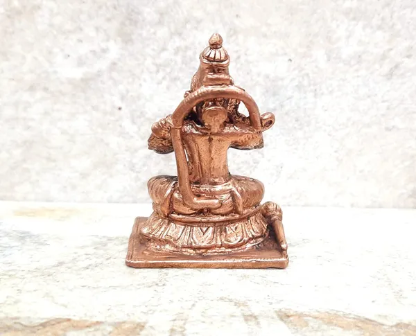 Copper_Idolsby,_6.3_Cm,_Handmade_Hanuman_147G,_Patina_Antique_Finish,_Pack_Of_1_Piece