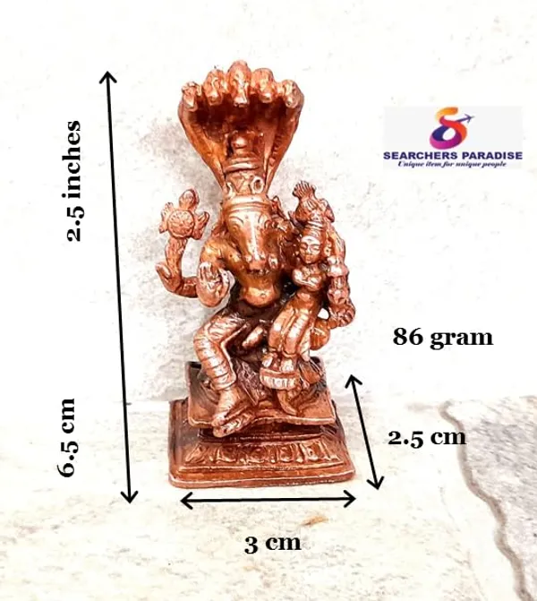 Brown_Copper_Idols_Of_Lakshmi_Varahar,_2.5_Inches,_86G_Handmade_Pack_Of_1_Piece