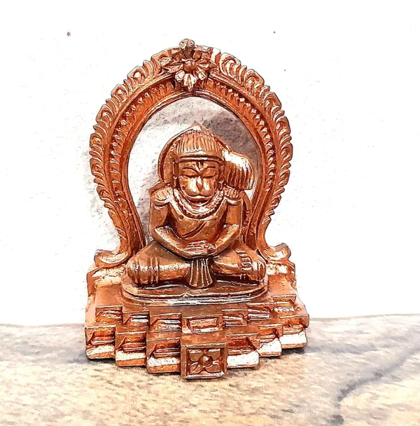 Brown_Copper_Idols_Of_God_Hanuman,_5.3Cm,_97Grams,_Hand_Made_Idol,_Pack_Of_1_Piece