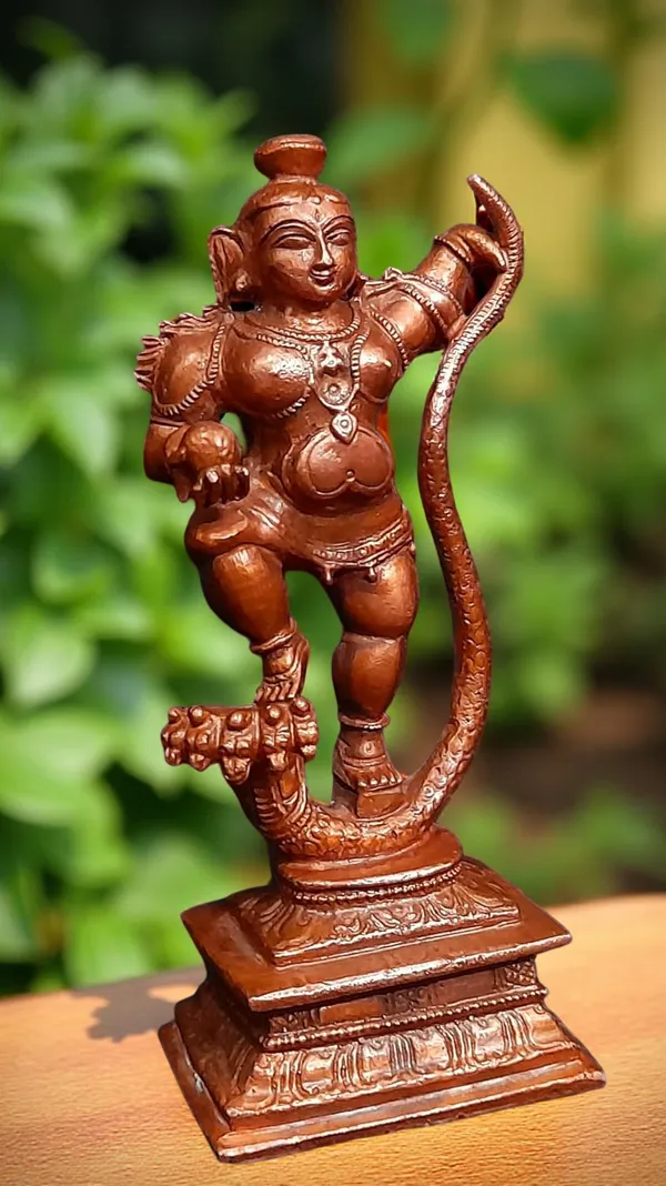 Brown_Copper_Idols_Handmade_Kalinganarthana_Krishn_India,_4.2_Inches,_A_350_Gm,_Pack_Of_1_Piece