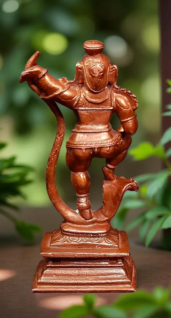 Brown_Copper_Idols_Handmade_Kalinganarthana_Krishn_India,_4.2_Inches,_A_350_Gm,_Pack_Of_1_Piece