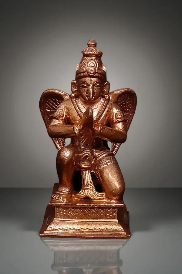 SEARCHERS_PARADISE_Copper_Handmade_Garudar_4.3_inches_550_gram,_Pack_of_1_Piece