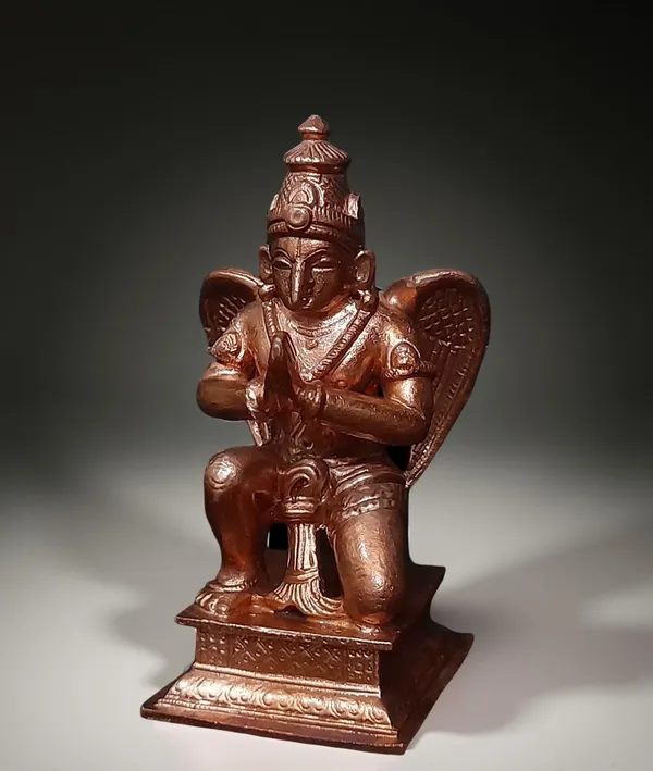 SEARCHERS_PARADISE_Copper_Handmade_Garudar_4.3_inches_550_gram,_Pack_of_1_Piece