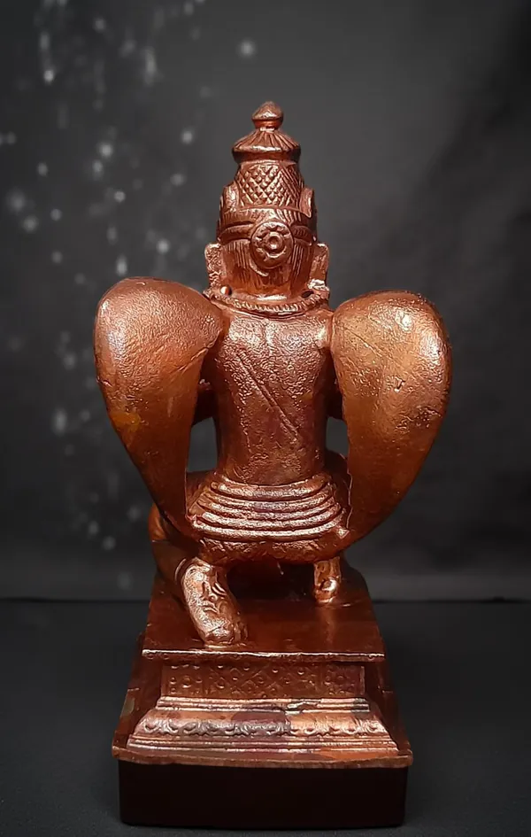 SEARCHERS_PARADISE_Copper_Handmade_Garudar_4.3_inches_550_gram,_Pack_of_1_Piece