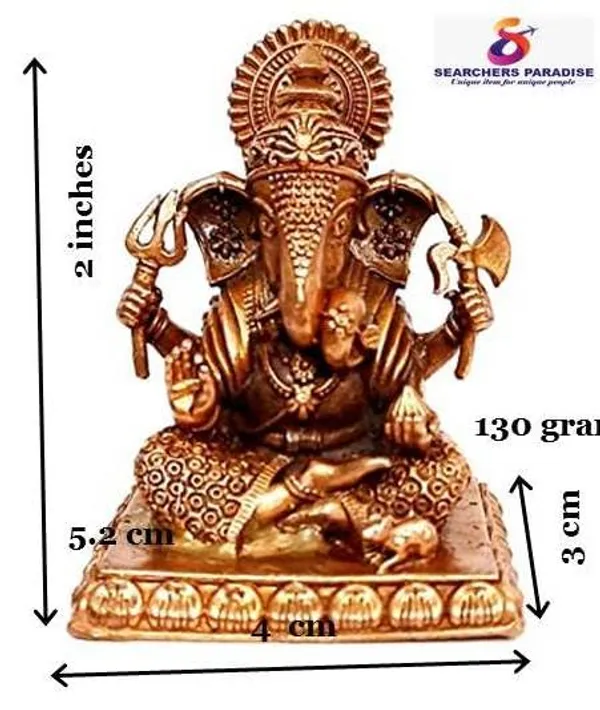 Brownish-Orange_Copper_Idols_Of_God_Ganesh,_2.7_Inch,_130_Gram,_Patina_Antique_Finish,_Pack_Of_1_Piece