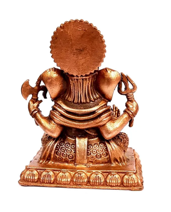 Brownish-Orange_Copper_Idols_Of_God_Ganesh,_2.7_Inch,_130_Gram,_Patina_Antique_Finish,_Pack_Of_1_Piece