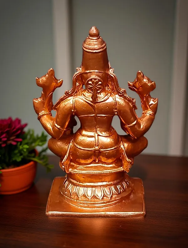 Brown_Copper_Idolsby,_3.3_Inches,_Handmade_Vishwaksena,_292G,_Patina_Antique_Finish,_Pack_Of_1_Piece