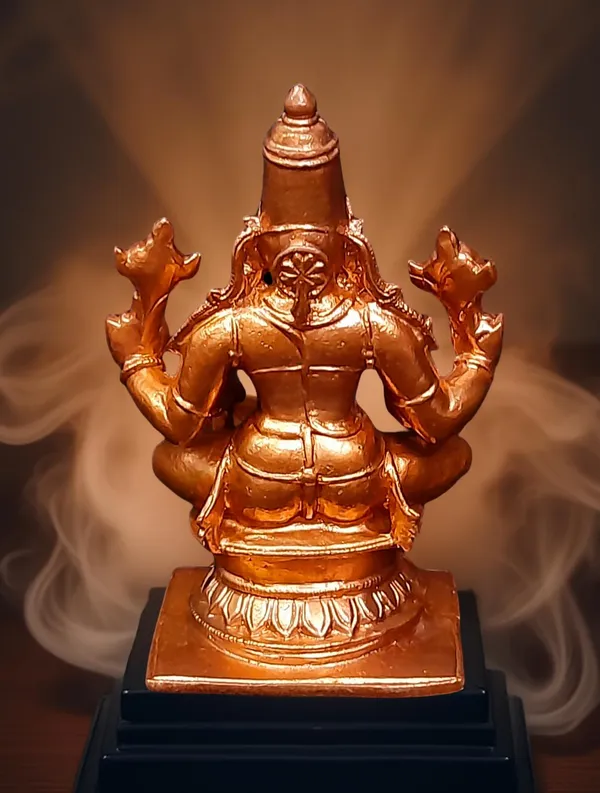 Brown_Copper_Idolsby,_3.3_Inches,_Handmade_Vishwaksena,_292G,_Patina_Antique_Finish,_Pack_Of_1_Piece
