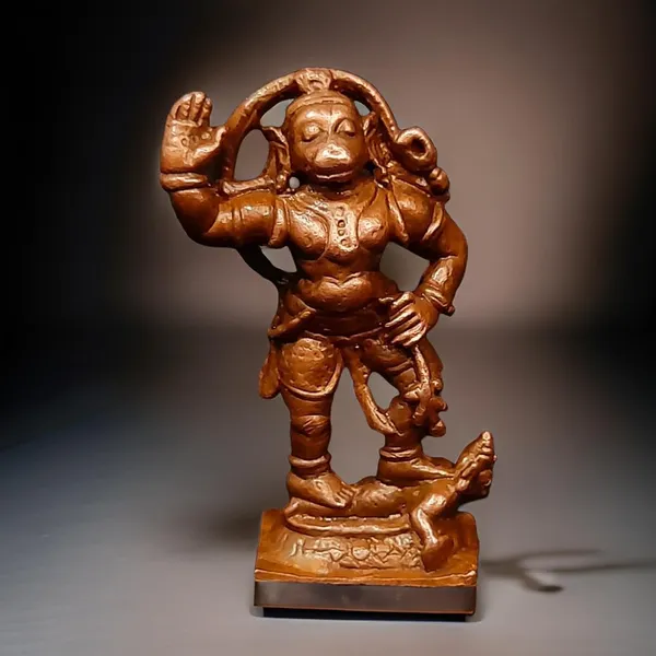 Brown_Copper_God_Idol_Hanuman,_2.1_Inches,_60G,_Pack_Of_1_Piece