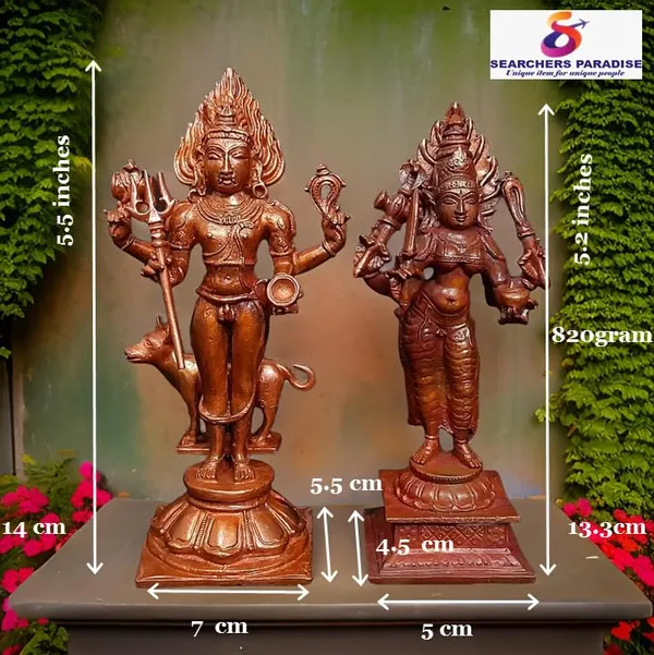 Brown_Copper_Idols_Of_God_Kalabhairavar,_5.5_Inches,_Amman_820G,_Pack_Of_2_Piece