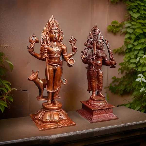 Brown_Copper_Idols_Of_God_Kalabhairavar,_5.5_Inches,_Amman_820G,_Pack_Of_2_Piece