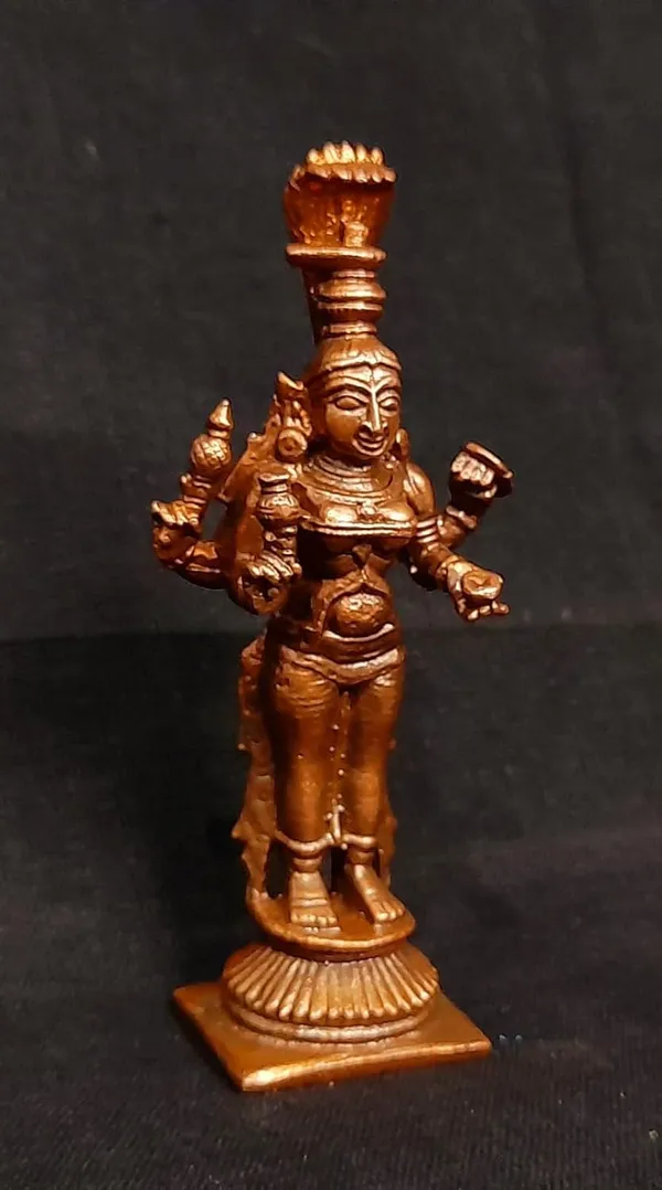 Copper_Copper_Handmade_Rarest_Kohalpur_Mahalakshmi,_3.3_Inches,_85G,_Pack_Of_1_Piece