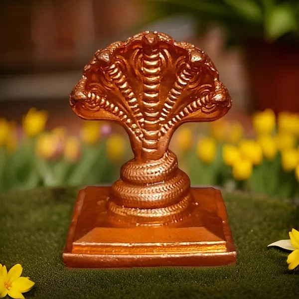Brownish-Orange_Copper_Idols_India,_1.8_Inches,_Handmade_Adhisesha,_80G,_Patina_Antique_Finish,_Pack_Of_1_Piece