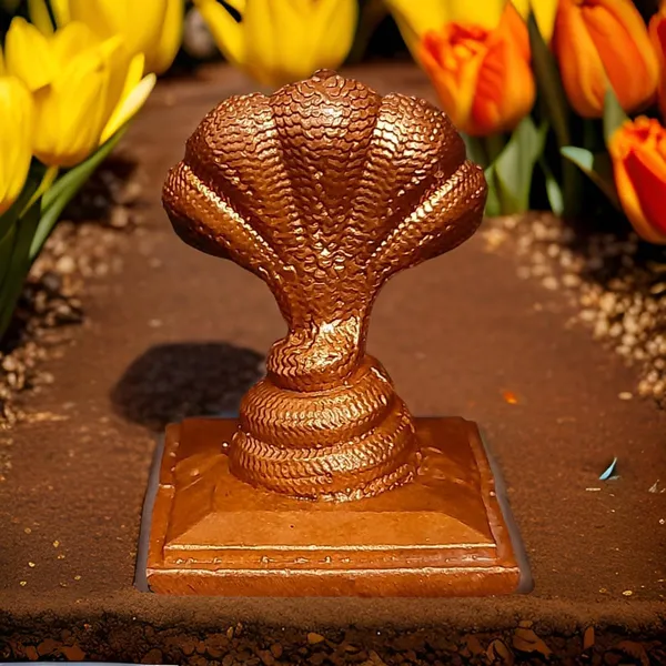 Brownish-Orange_Copper_Idols_India,_1.8_Inches,_Handmade_Adhisesha,_80G,_Patina_Antique_Finish,_Pack_Of_1_Piece