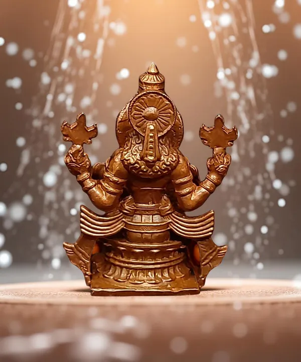 SEARCHERS_PARADISE_,_Copper_Idols_of_god_Yoga_Narasimhar,_2.7_inches_209_gram,Pack_of_1_Piece