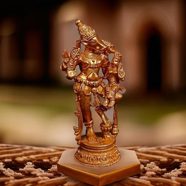 Brown_Copper_Idols_Of_Lakshmi_Varahar,_2.7_Inches,_70G_Handmade_Pack_Of_1_Piece
