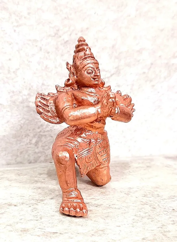 Brown_Copper_Idols_2.1_Inches_72_Gram,_Handmade_Garudar,_Patina_Antique_Finish,_Pack_Of_1_Piece