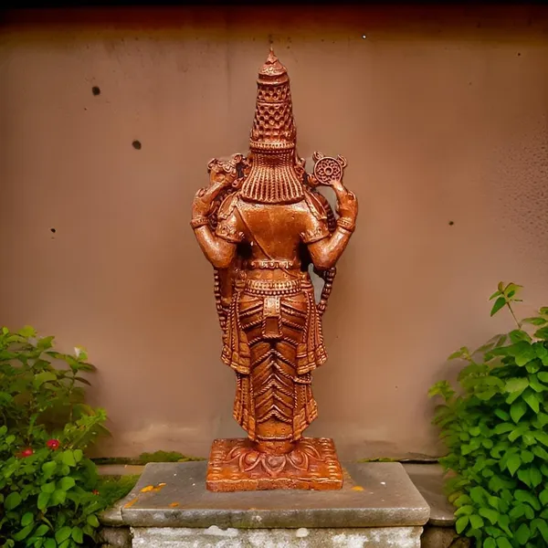 Brownish-Orange,_Copper_Handmade_Balaji_Idol_3.25_Inches,_100G,_Pack_Of_1_Piece