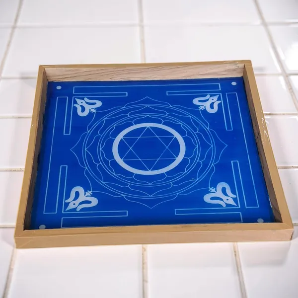 Maha_Mrityunjaya_Yantra_Rangoli_Design_Stencil_Wooden_Frame_pack_of_1_piece