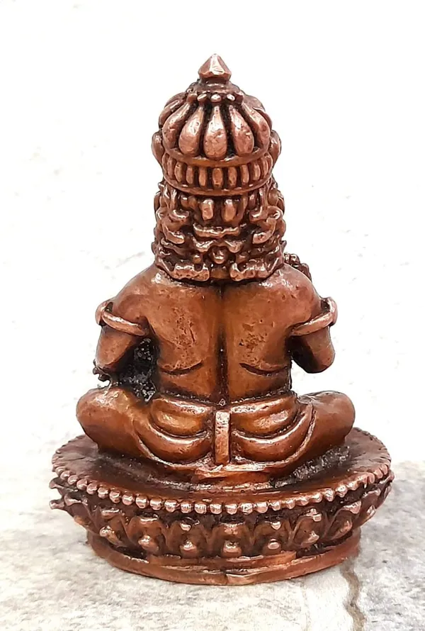 Brownish-Orange_Copper_Idols_India,_2.5_Inches,_Handmade_Kuberar,_220Grams,_Patina_Antique_Finish,_Pack_Of_1_Piece