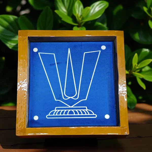 Searchers_Paradise_Thenkalai_Namah_Rangoli_Stencil_Wooden_5x5_Inches_Pack_of_1_Piece