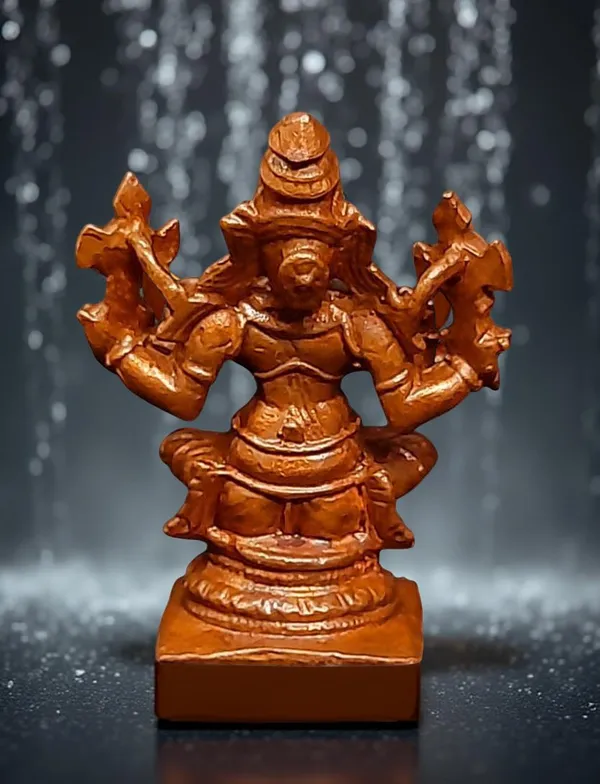 Brown_Copper_Idols_India,_1.7_Inches,_Handmade_God_Dhanvantri,_60Grams,_Patina_Antique_Finish,_Pack_Of_1_Piece