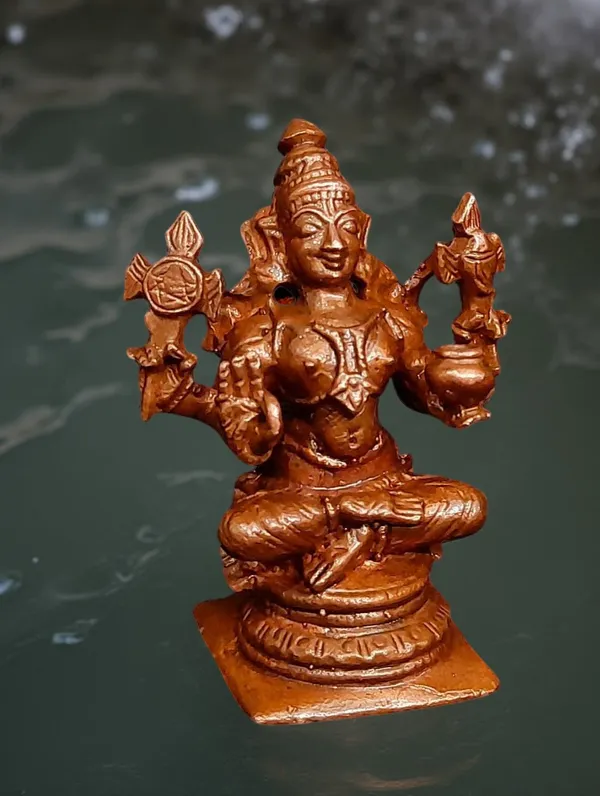Brown_Copper_Idols_India,_1.7_Inches,_Handmade_God_Dhanvantri,_60Grams,_Patina_Antique_Finish,_Pack_Of_1_Piece