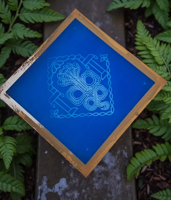 Nagarangoli__Model_2_Design_Stencil_Wooden_Frame_pack_of_1_piece