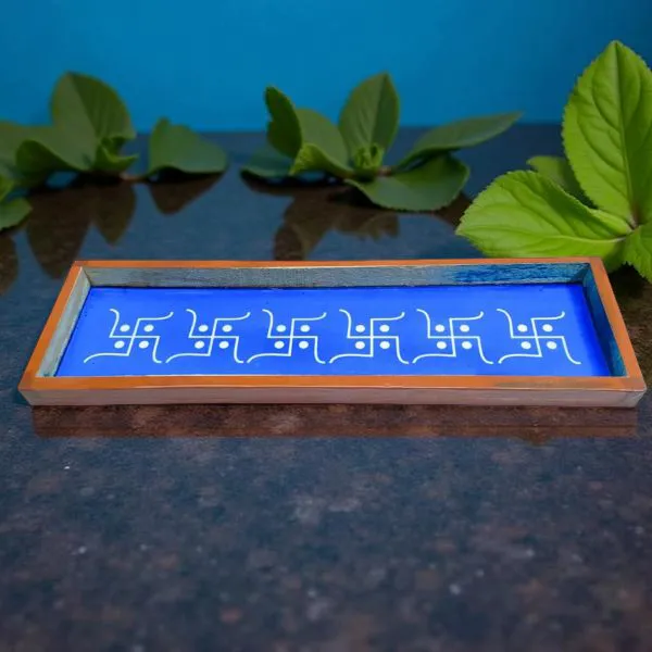 Searchers_Paradise_Swastik_Border_Rangoli_Stencil_Wooden_17x5_Inches_Pack_of_1_Piece