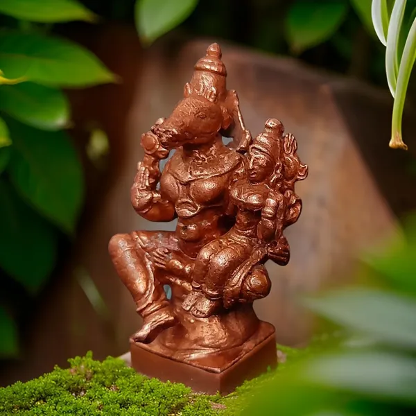 Copper_Idols,_1.7_Inches,_Handmade_Lakshmi_Varahar_50_Gram,_Patina_Antique_Finish,_Pack_Of_1_Piece