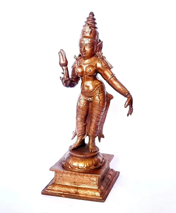 Brownish-Orange_Copper_Idols_Of_God_Goddess,_5.3_Inches,_420_Gram,_Patina_Antique_Finish,_Pack_Of_1_Piece