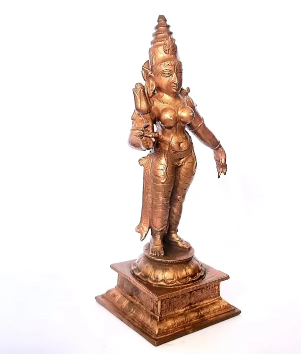 Brownish-Orange_Copper_Idols_Of_God_Goddess,_5.3_Inches,_420_Gram,_Patina_Antique_Finish,_Pack_Of_1_Piece