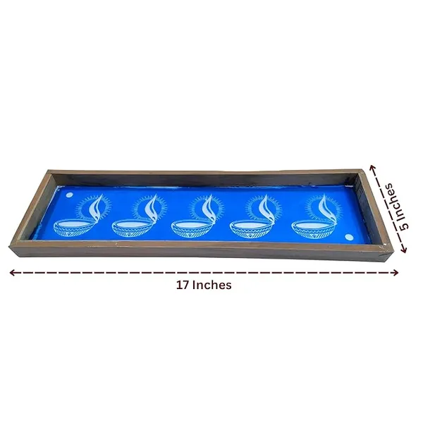 Searchers_Paradise_Agal_Vilakku_Border_Rangoli_Wooden_Stencil_17x5_Inches_Pack_of_1_Piece