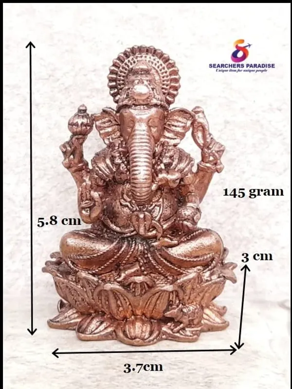 Brownish-Orange_Copper_Idols_Of_God_Ganesh,_2.2_Inches,_145G,_Patina_Antique_Finish,_Pack_Of_1_Piece