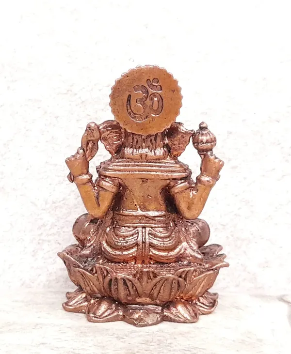 Brownish-Orange_Copper_Idols_Of_God_Ganesh,_2.2_Inches,_145G,_Patina_Antique_Finish,_Pack_Of_1_Piece