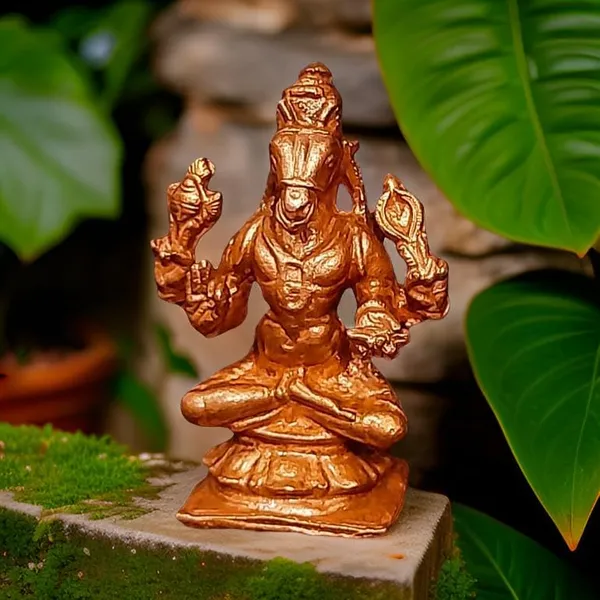 Antique_Copper_Idols_India,_1.5_Inches,_Handmade_Lord_Hayagriva,_30G,_Patina_Antique_Finish,_Pack_Of_1_Piece