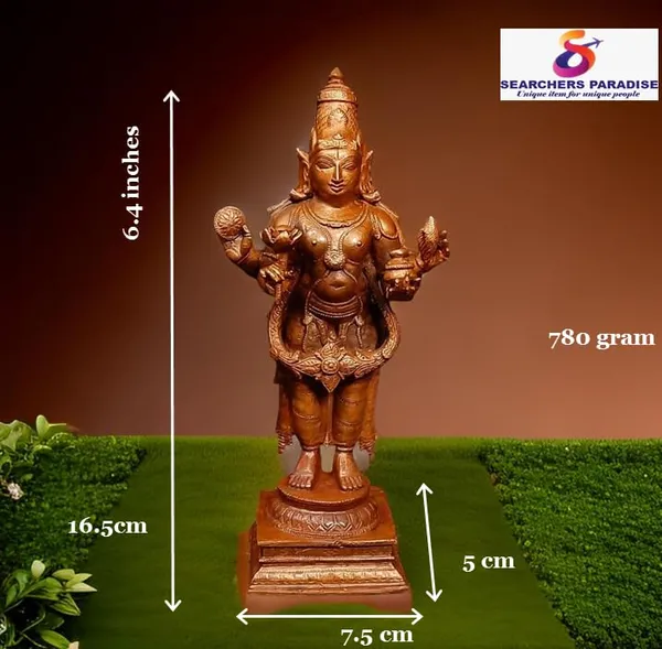 Brownish-Orange_Copper_Idols_Of_God_Dhanvantri,_6.4_Inches,_780G,_Patina_Antique_Finish,_Pack_Of_1_Piece