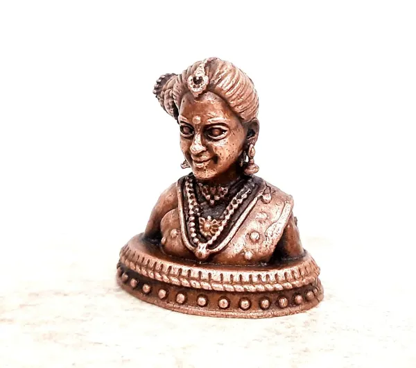 Brownish-Orange_Copper_Idols_India,_1_7_Inches,_Handmade_Gowri_Idol_97_Gram,_Patina_Antique_Finish,_Pack_Of_1_Piece