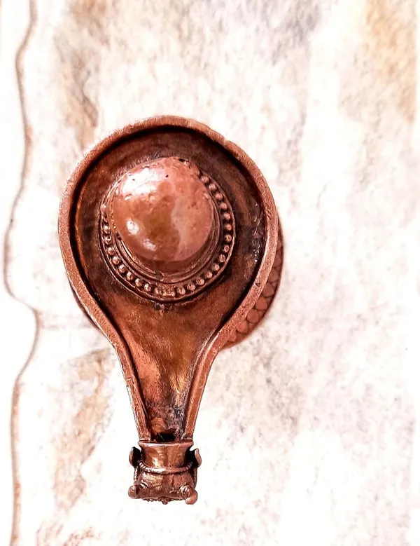 Brownish-Orange_Copper_Idols_Of_God_Shivalingam,_2.1_Inches,_230G,_Patina_Antique_Finish,_Pack_Of_1_Piece