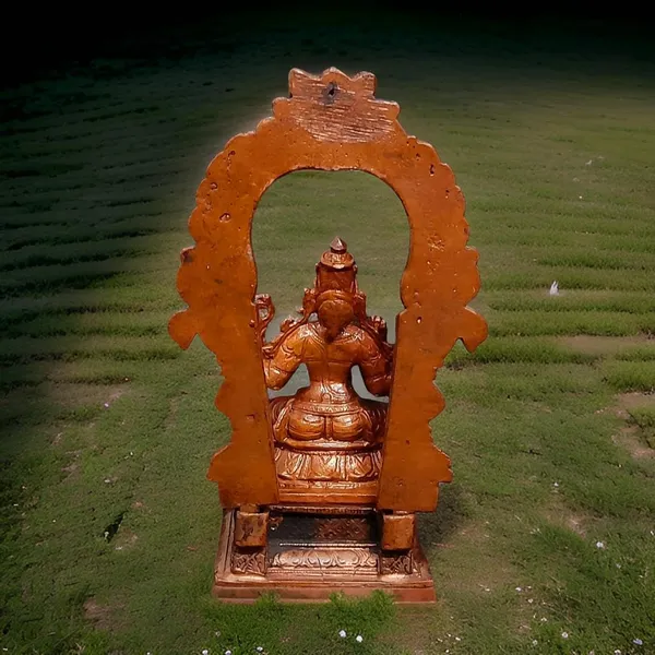 Brown_Copper_Handmade_Varahar_With_Prabhavalli_490_Gram,_4.7_Inches,_Pack_Of_2_Piece