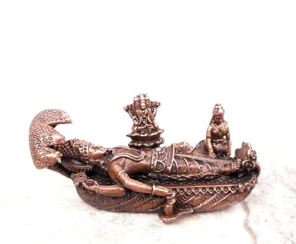 Brownish-Orange_Copper_Idols_Of_God_Anandha_Padmanabhaswamy,_2.7_Cm,_70_G,_Patina_Antique_Finish,_Pack_Of_1_Piece