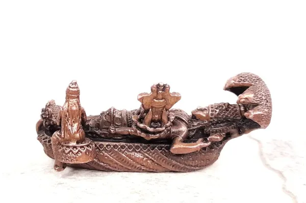 Brownish-Orange_Copper_Idols_Of_God_Anandha_Padmanabhaswamy,_2.7_Cm,_70_G,_Patina_Antique_Finish,_Pack_Of_1_Piece