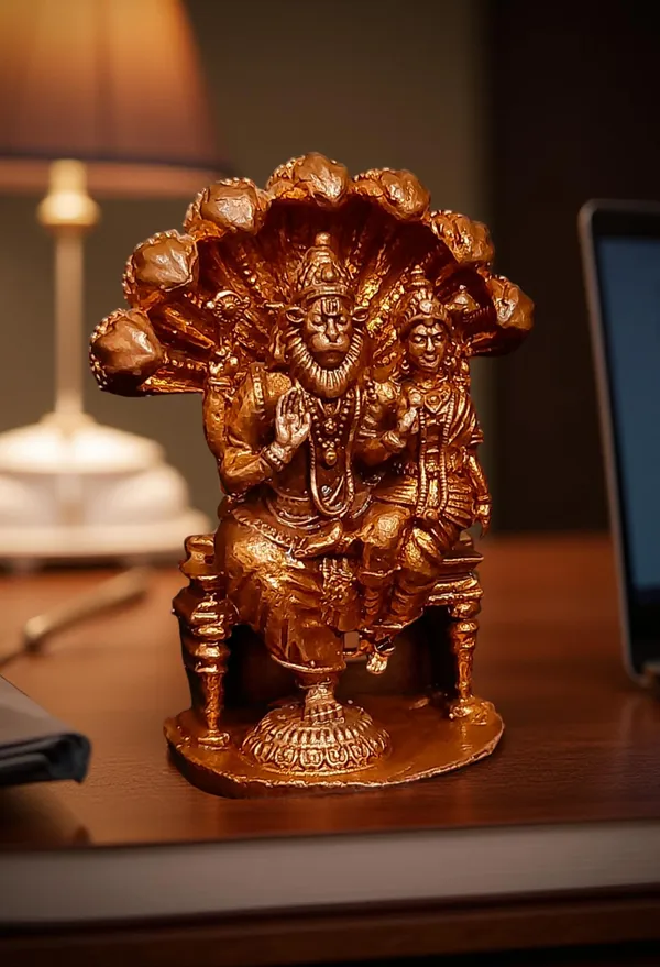 Brown_Copper_Idols_Of_God_Lakshmi_Narasimhar,_2.3_Inches,_110_Gram,_Patina_Antique_Finish,_Pack_Of_1_Piece