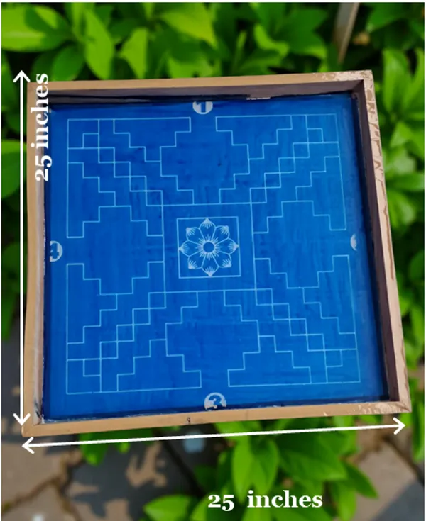 Sarvabhotra_Mandala__Rangoli_Design_Stencil_Wooden_Frame_pack_of_1_piece